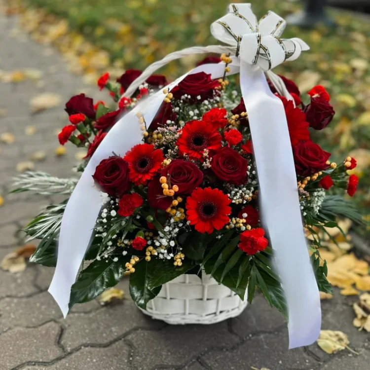 kosz na pogrzeb wieczny spokoj